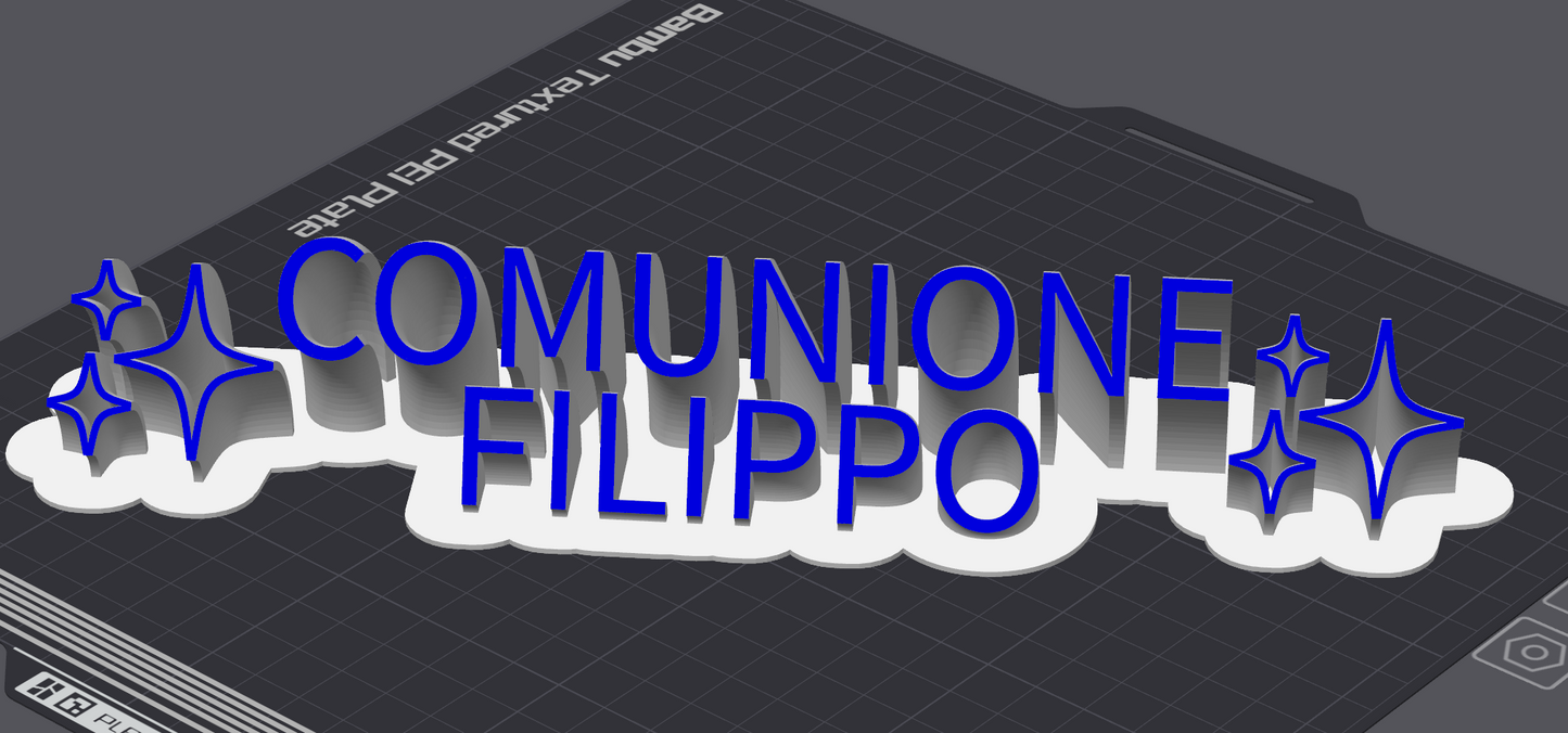 Dedica comunione Filippo