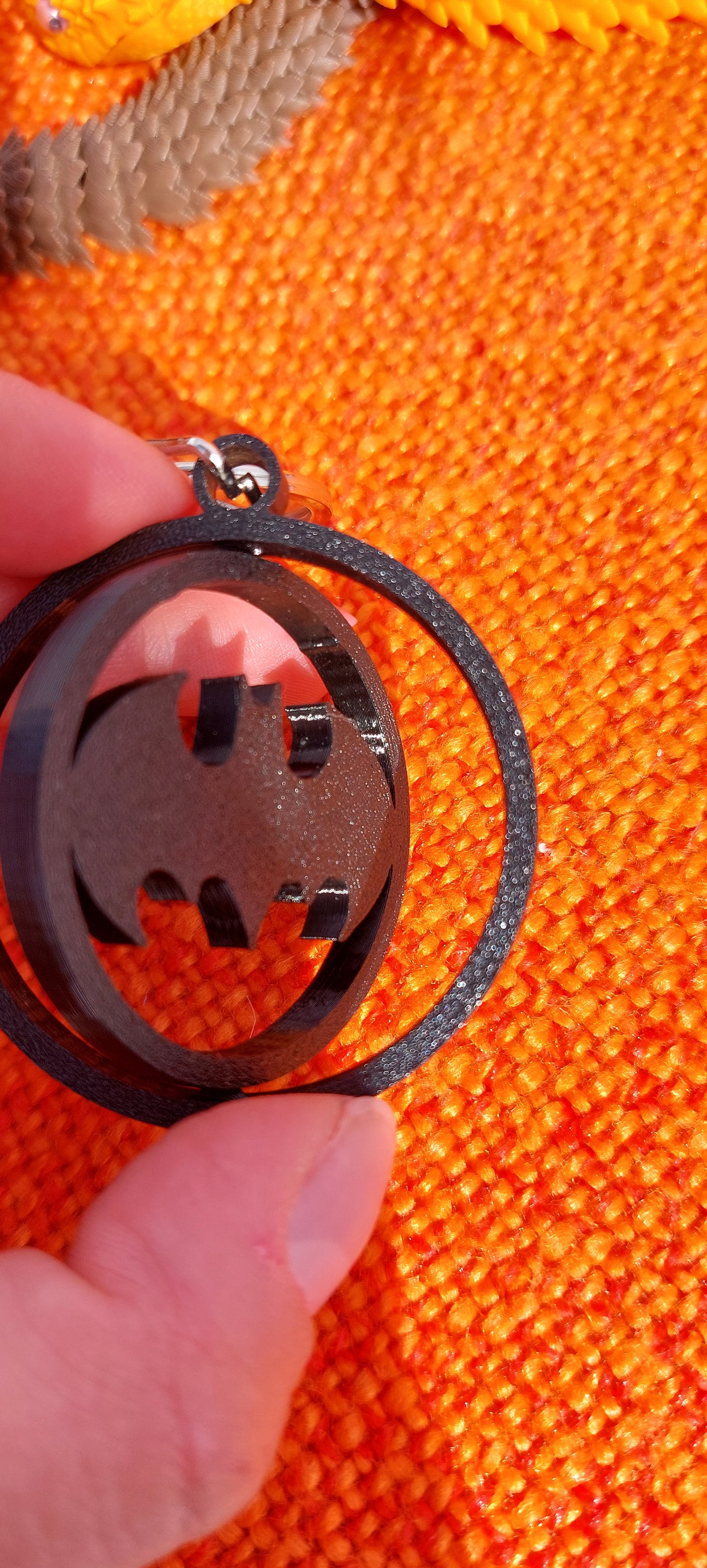 Portachiavi batman girevole
