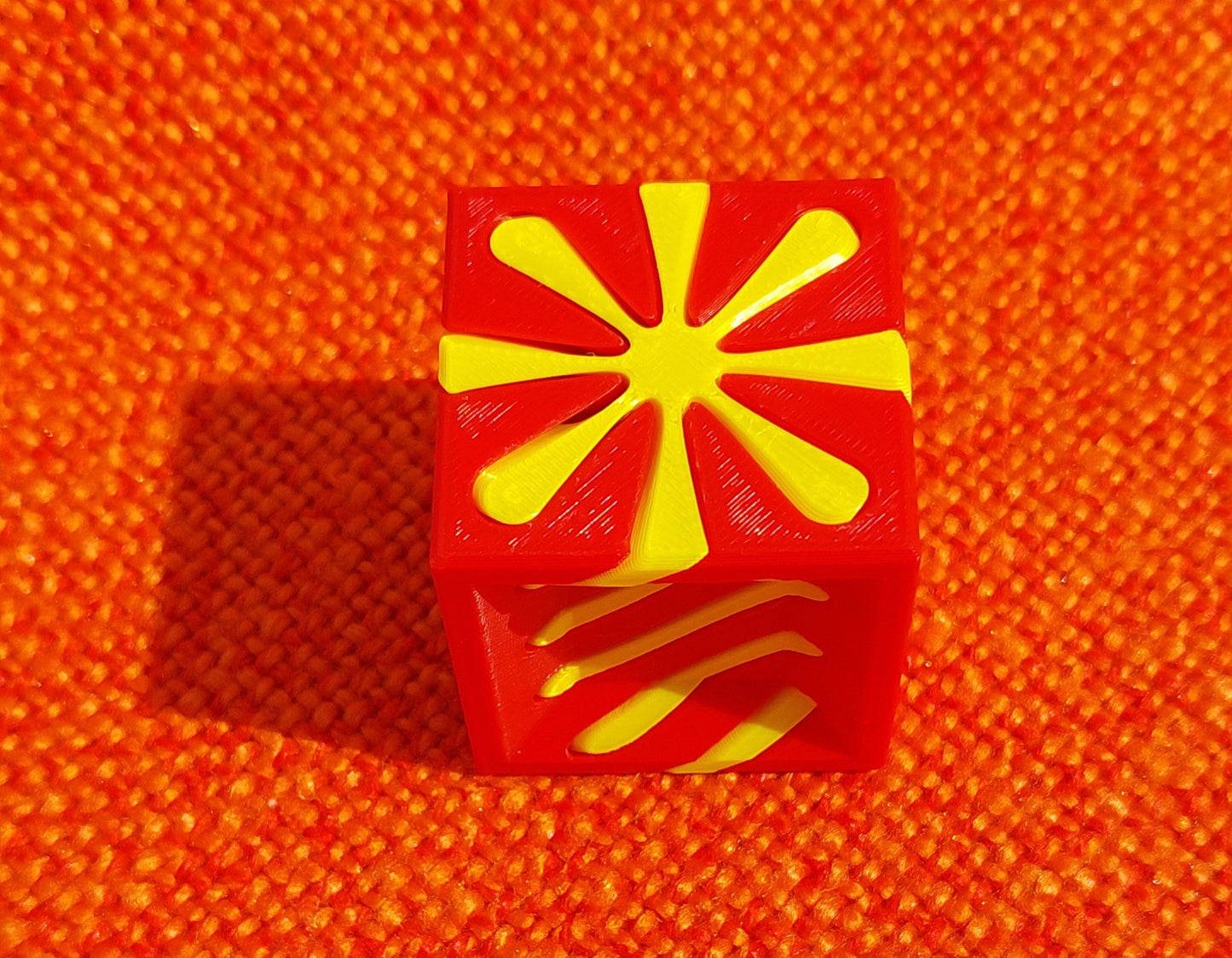 Fidget spiral cube